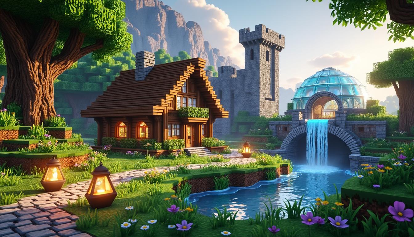 découvrez des idées de décoration créatives pour transformer votre monde minecraft en un univers captivant et immersif.